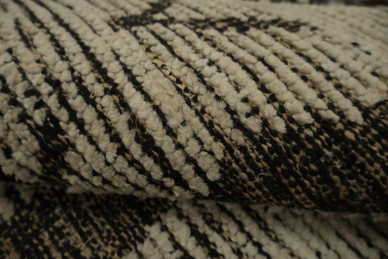 All-Over Abstract Moroccan Wool Area Rug 8x12