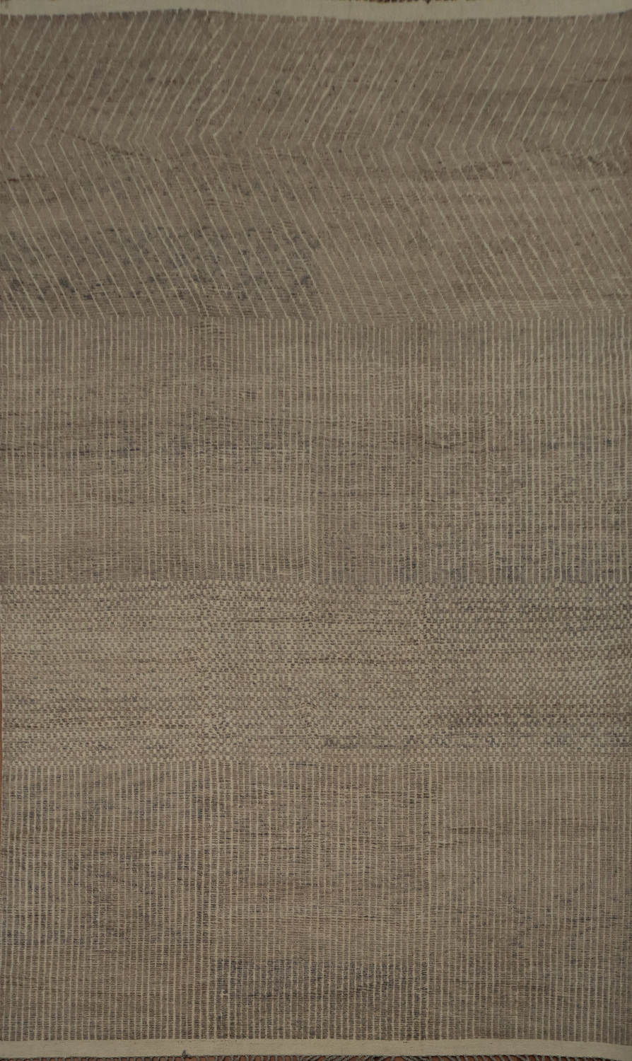 Unique Textured Moroccan Large Rug 12x19 for Contemporary Room Ambiance