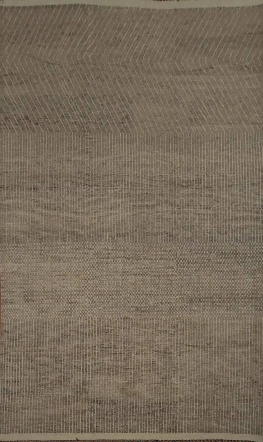 Unique Textured Moroccan Large Rug 12x19 for Contemporary Room Ambiance