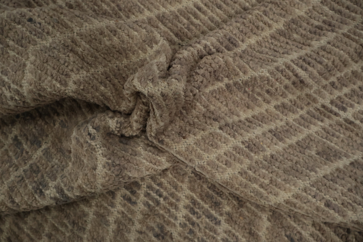 Unique Textured Moroccan Large Rug 12x19 for Contemporary Room Ambiance
