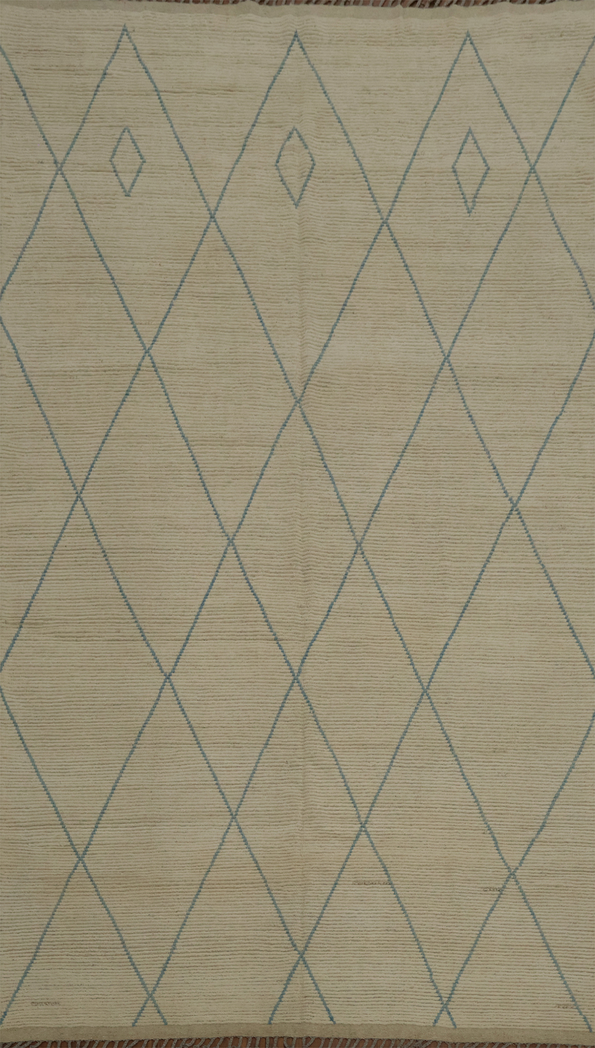 All-Over Trellis Moroccan Large Area Rug 9x14