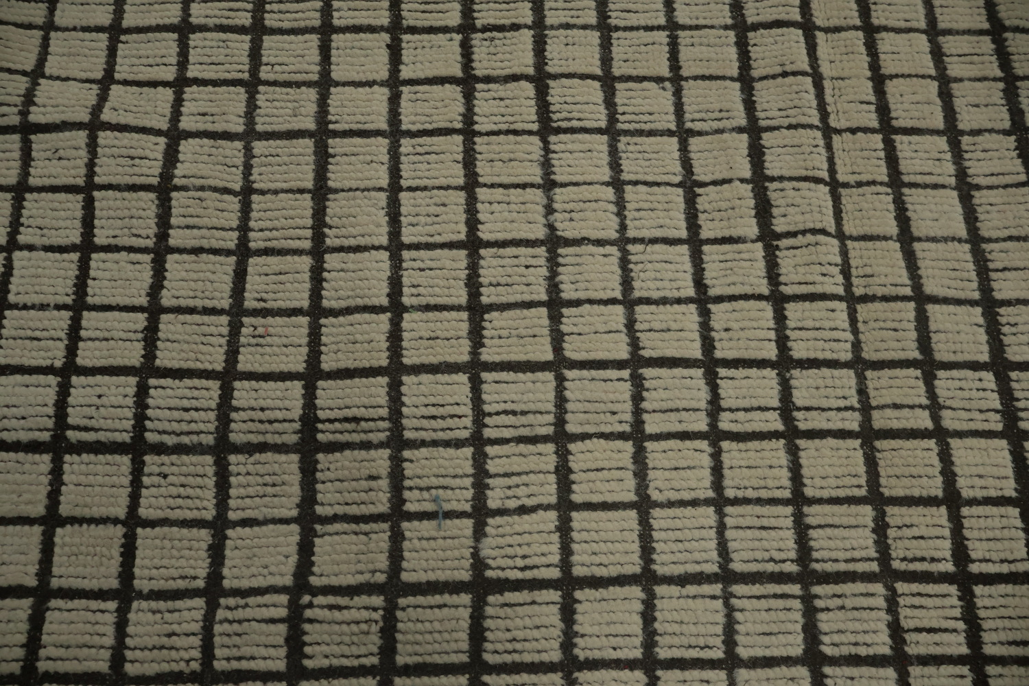 All-Over Checkered Moroccan Modern Large Rug 12x19