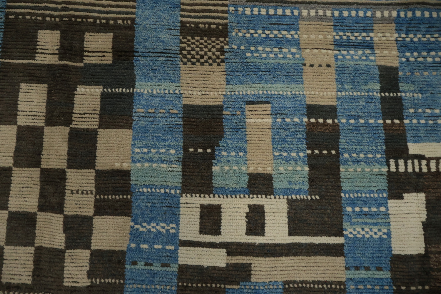 Abstract Geometric Moroccan Large Modern Rug 12x19