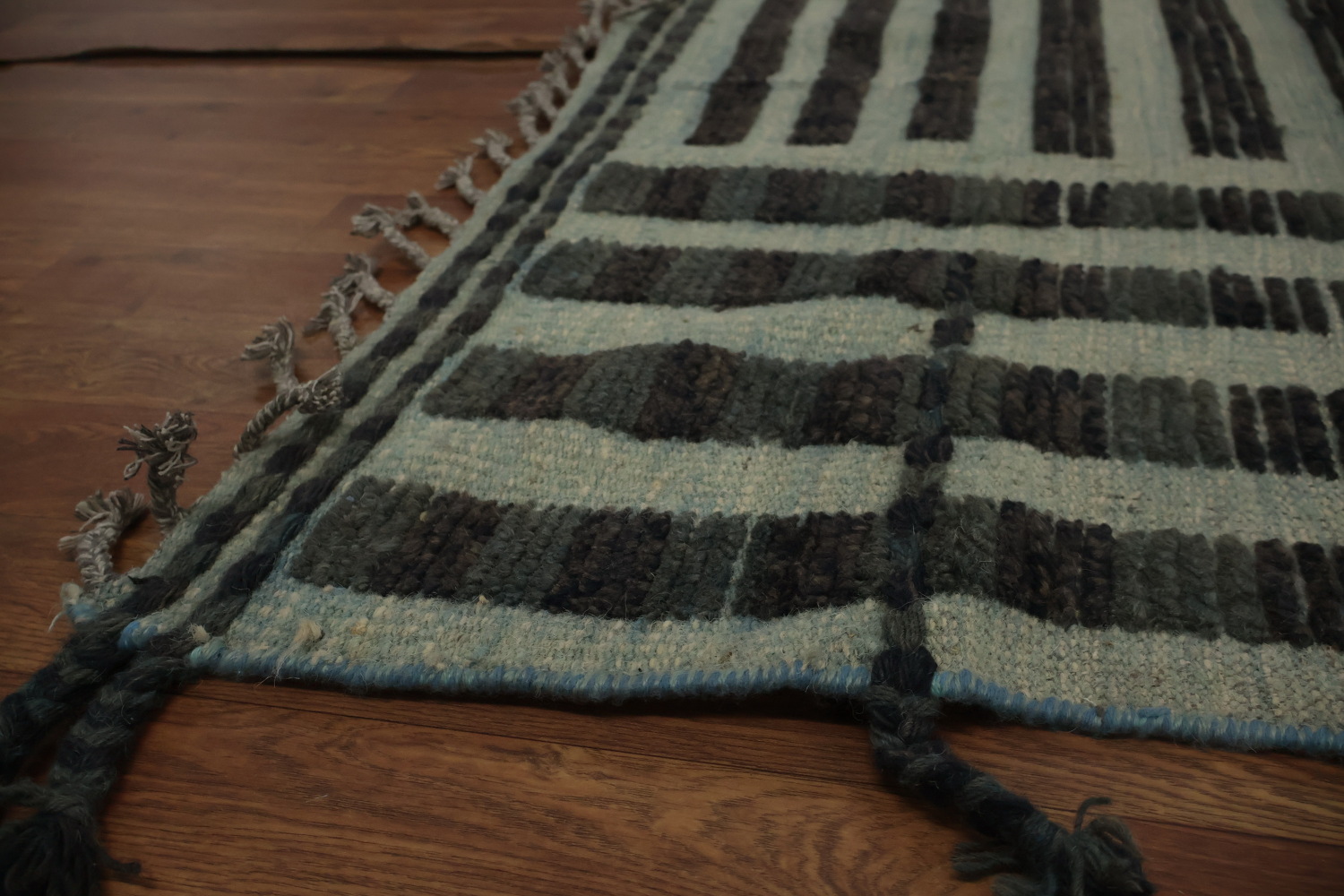 All-Over Checkered Moroccan Oriental Area Rug 9x13