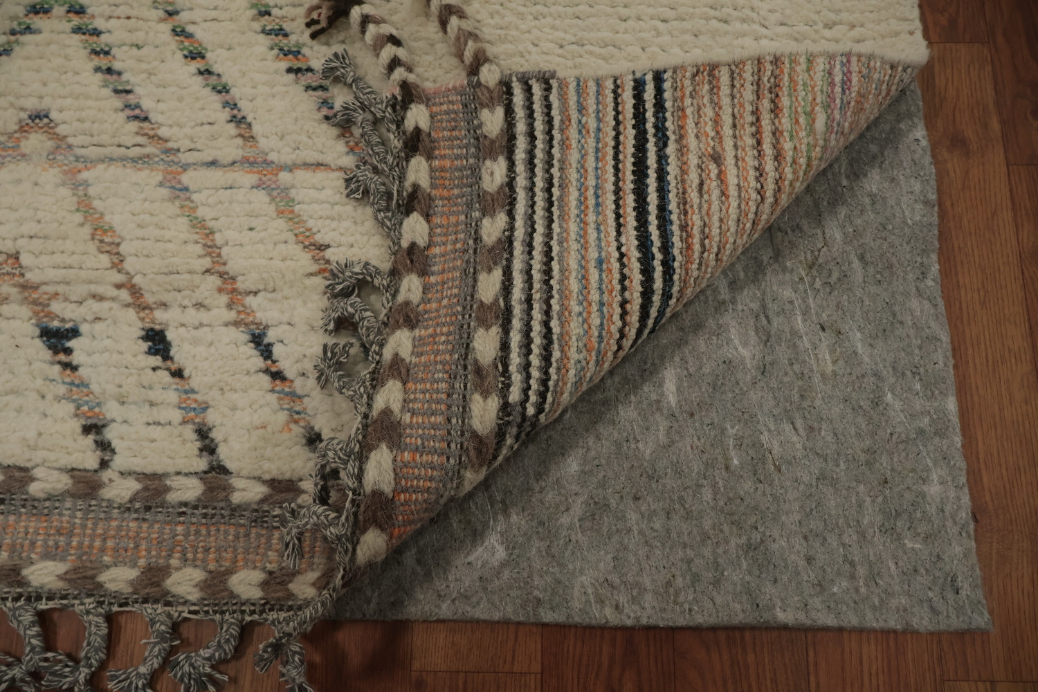 Earth Tone Wool Moroccan Large Modern Rug 12x19