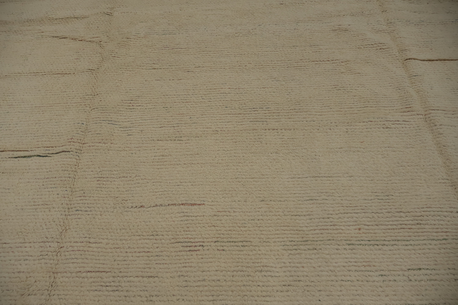 Earth Tone Wool Moroccan Large Modern Rug 12x19
