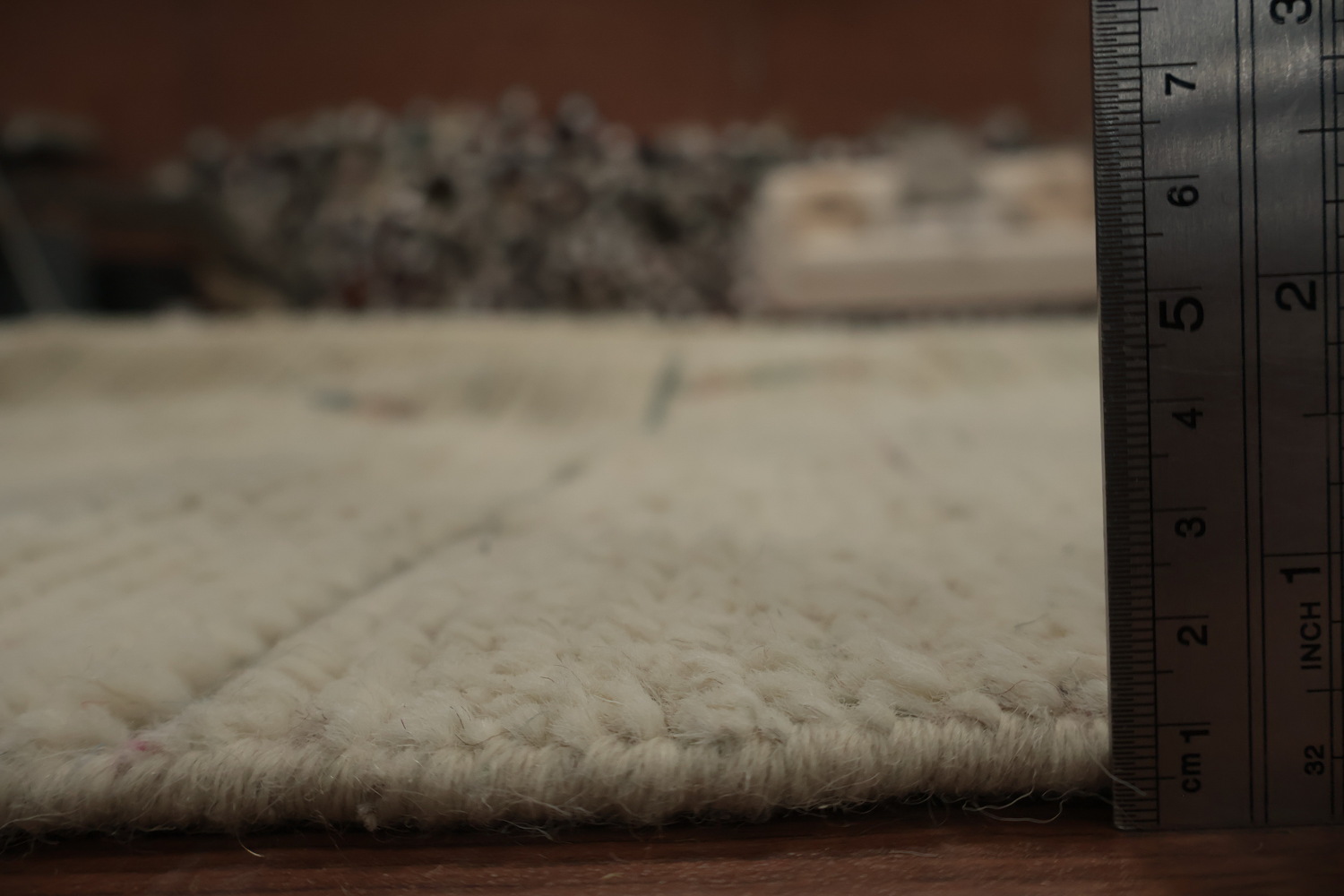 Earth Tone Wool Moroccan Large Modern Rug 12x19