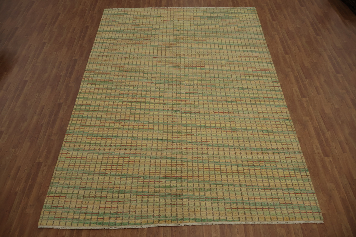 Sophisticated Toned Moroccan Large Rug 10x14 with Artistic Weave