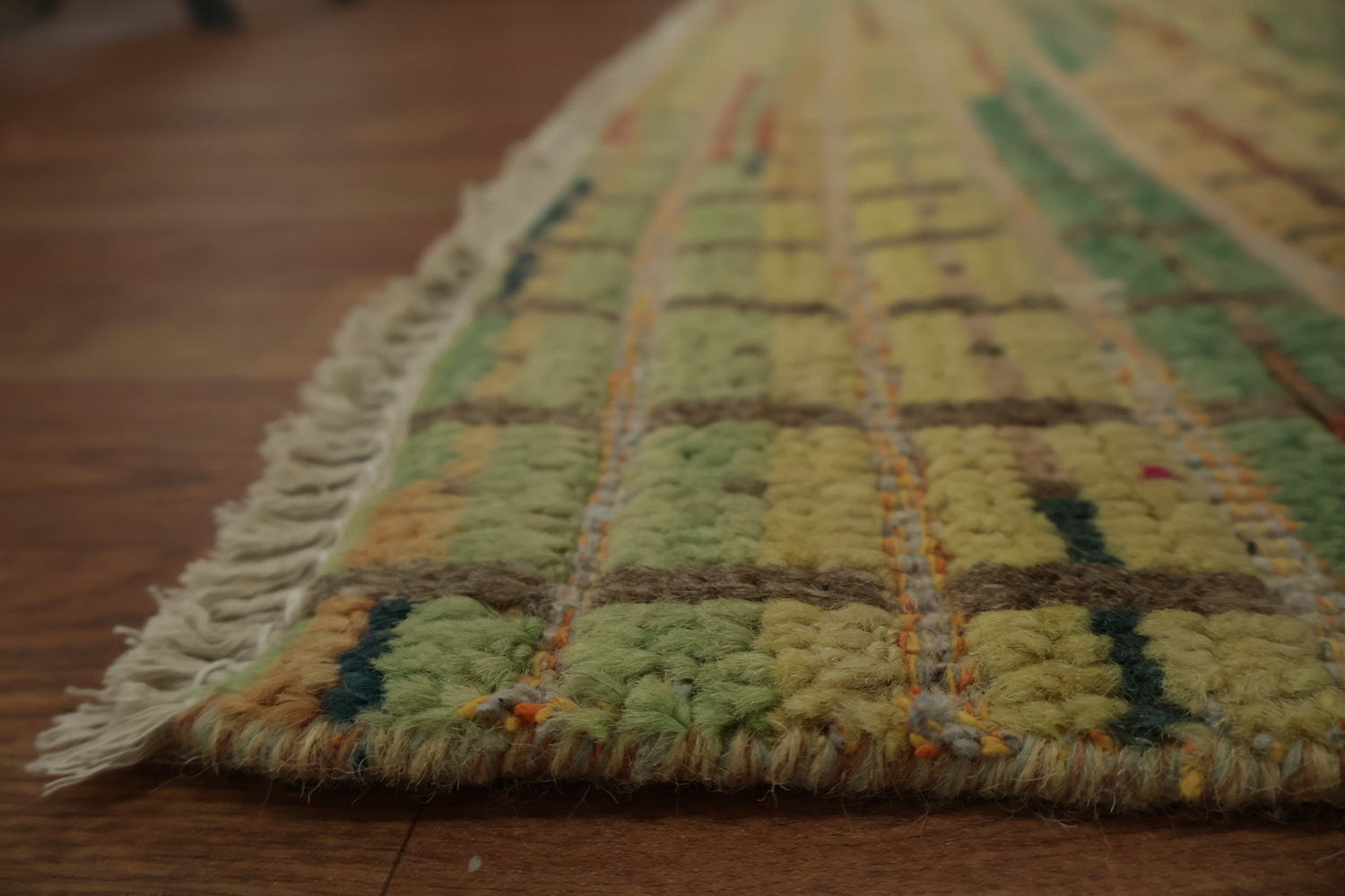 Sophisticated Toned Moroccan Large Rug 10x14 with Artistic Weave