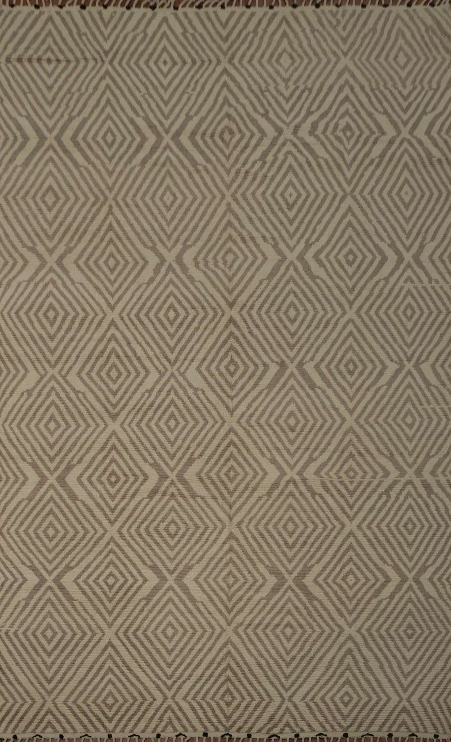 All-Over Geometric Moroccan Handmade Large Rug 10x15