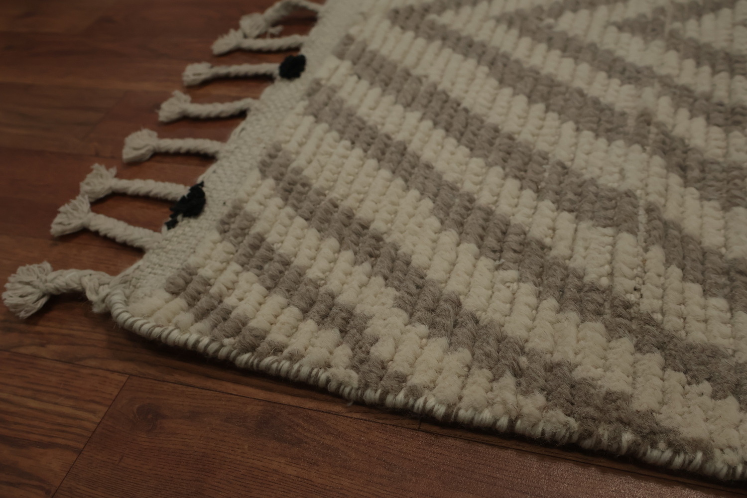 All-Over Geometric Moroccan Handmade Large Rug 10x15