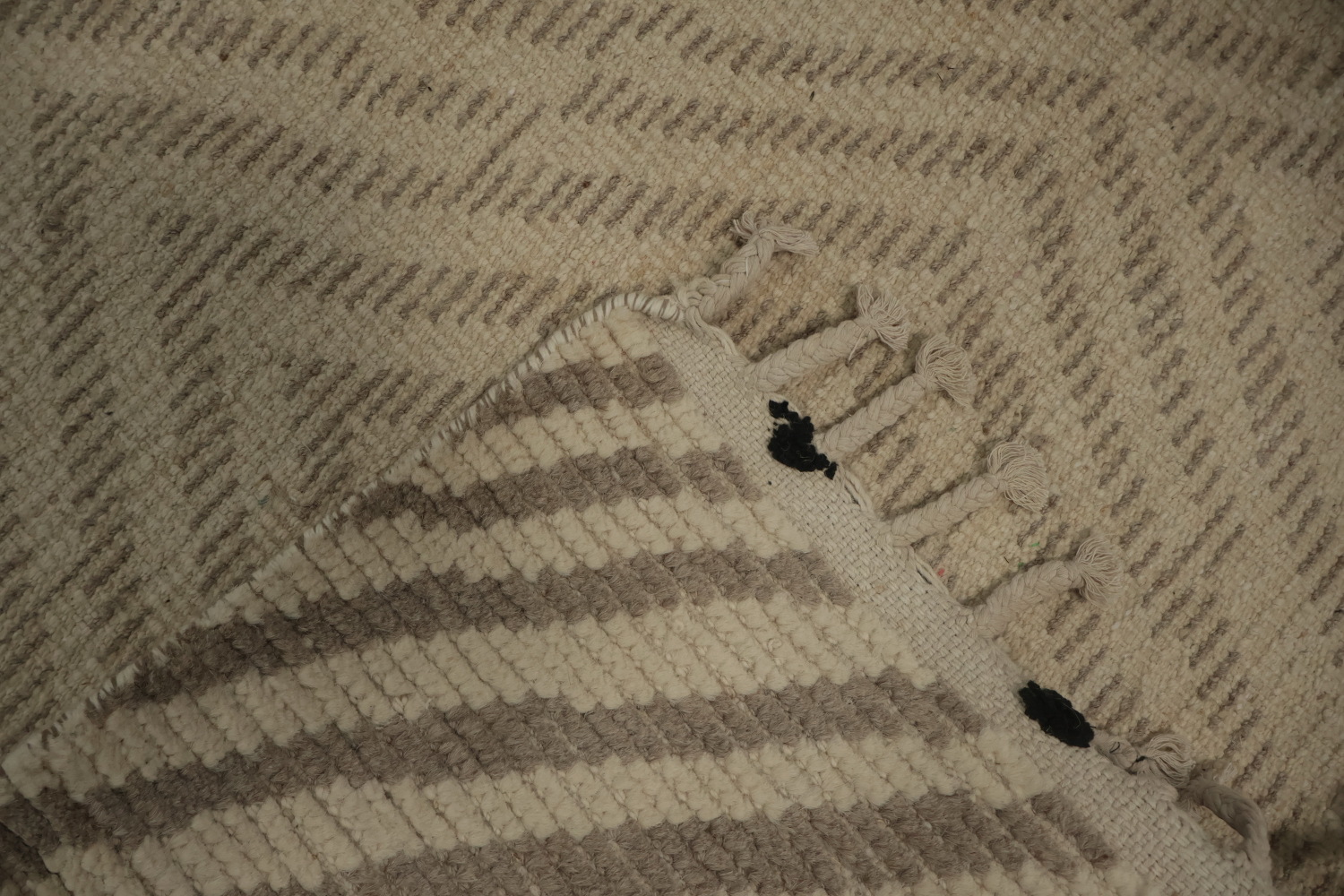 All-Over Geometric Moroccan Handmade Large Rug 10x15