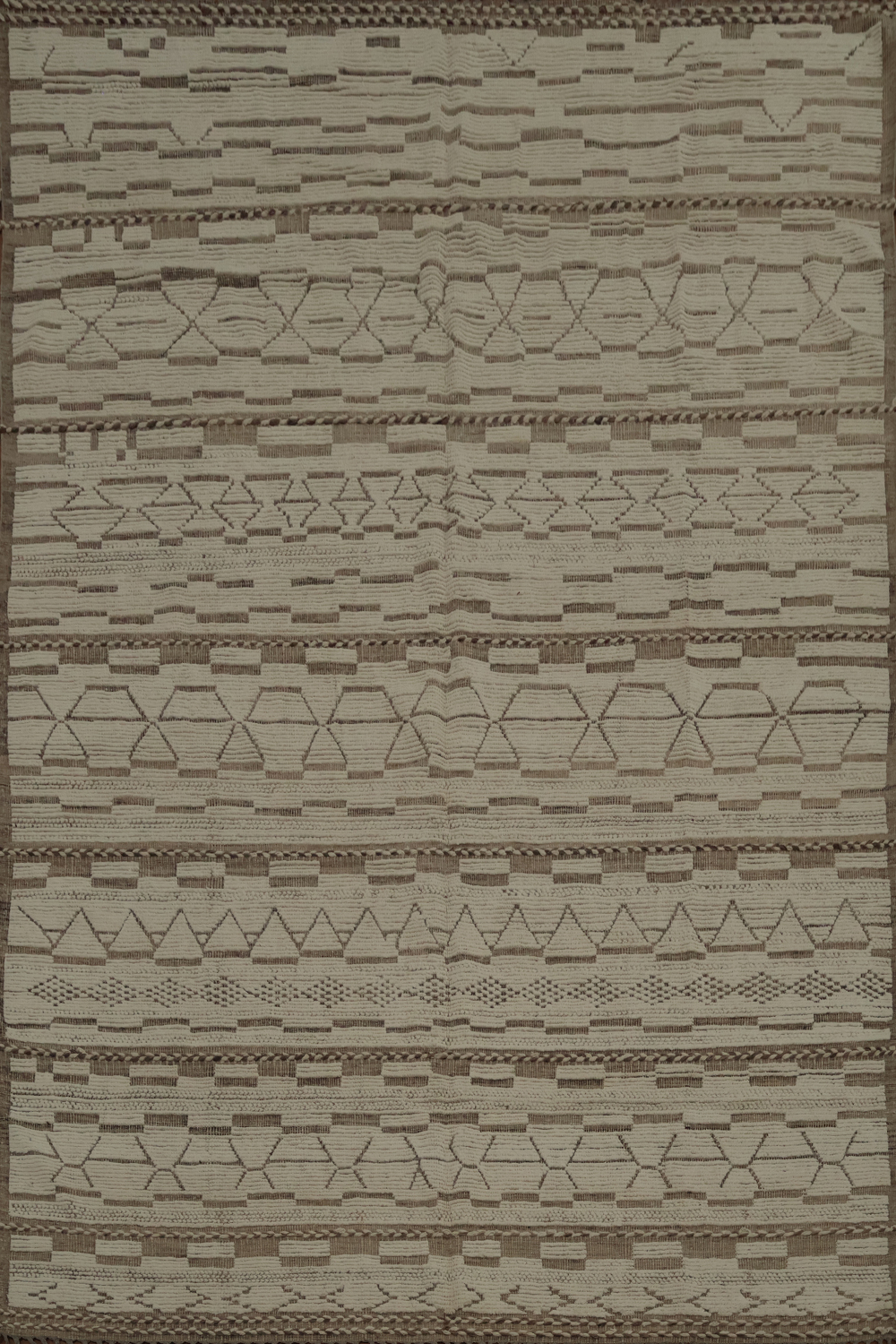 Handmade Wool Moroccan Oriental Large Rug 10x14