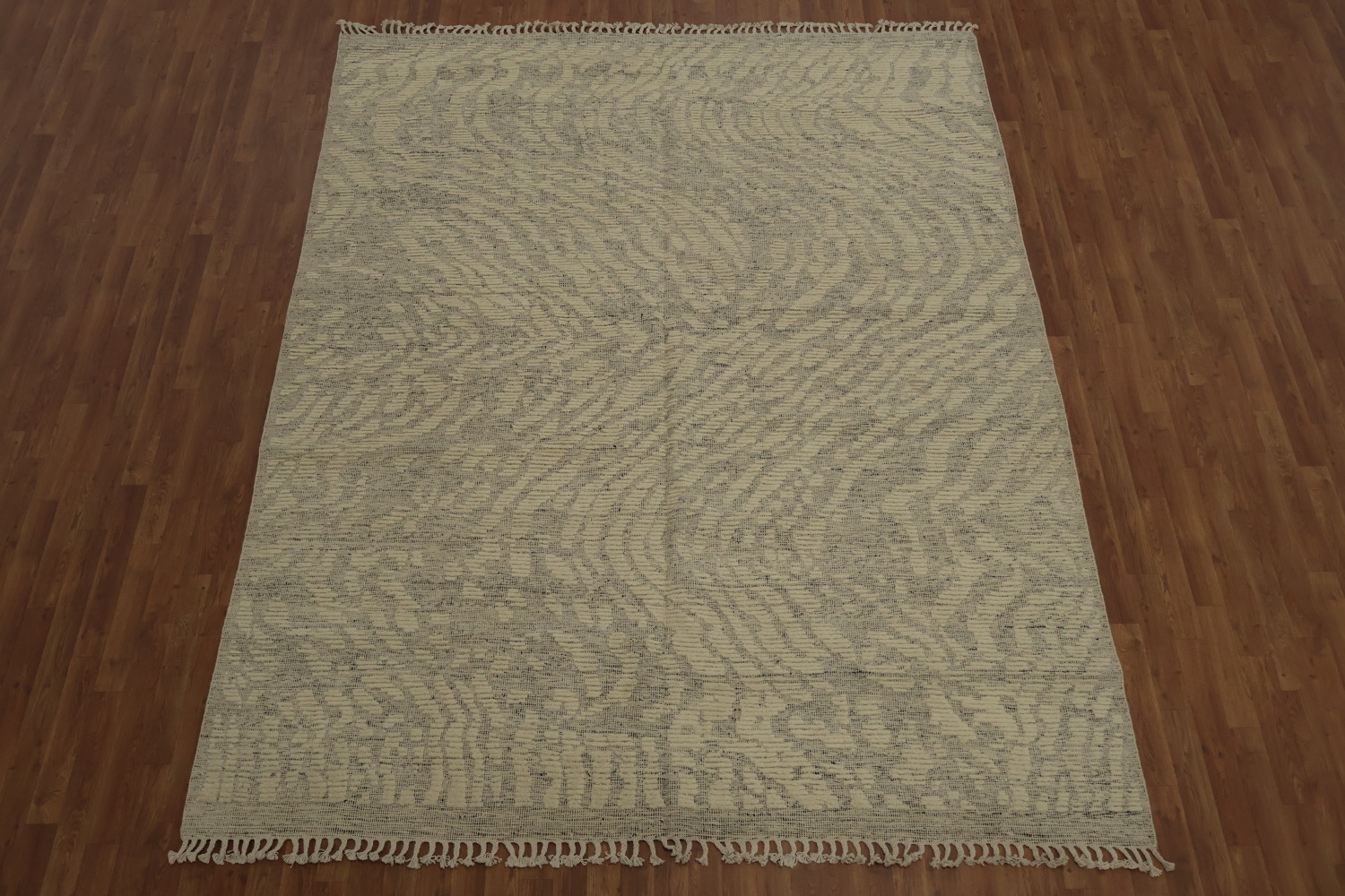 All-Over Handmade Moroccan Abstract Area Rug 8x10