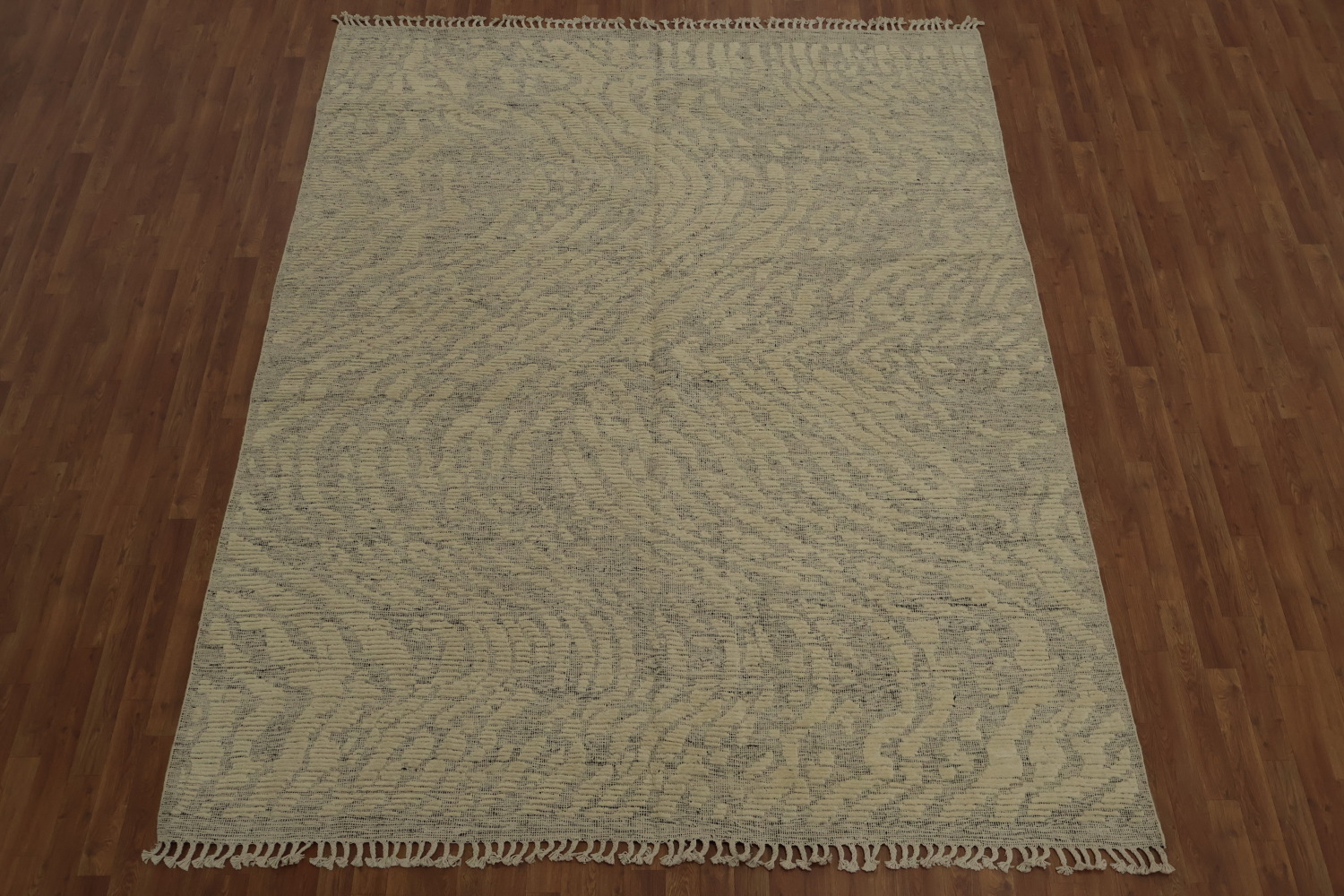 All-Over Handmade Moroccan Abstract Area Rug 8x10