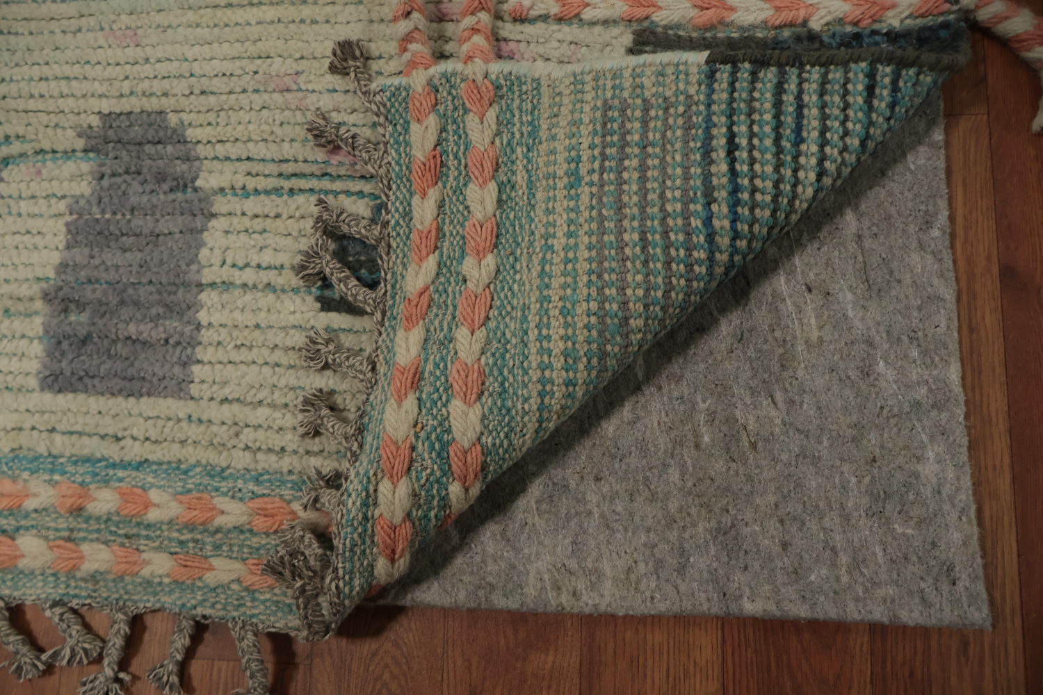 All-Over Handmade Moroccan Abstract Area Rug 8x12