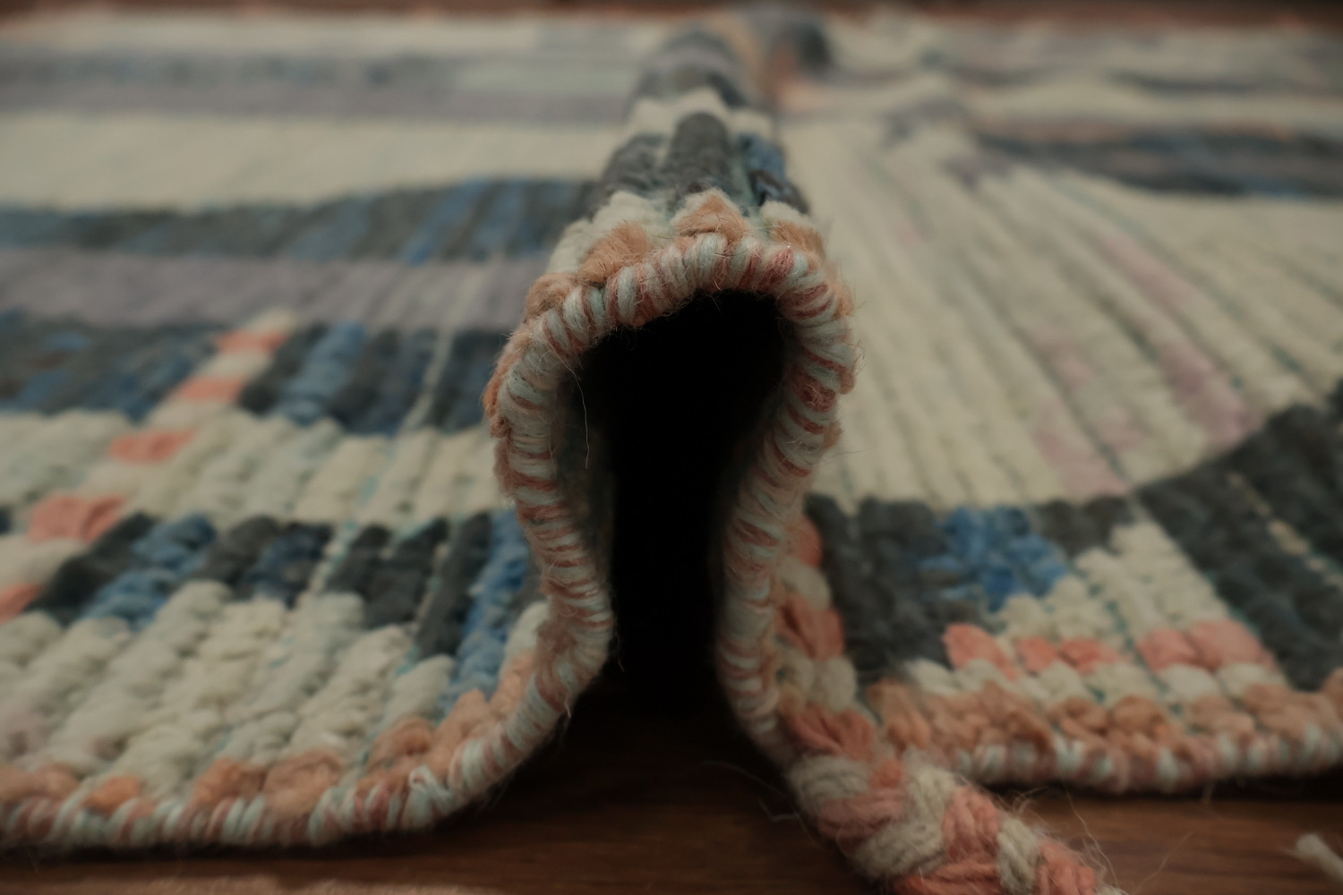All-Over Handmade Moroccan Abstract Area Rug 8x12
