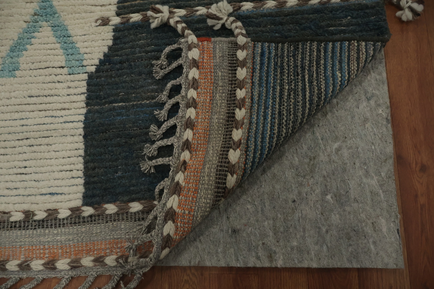 Handmade Wool Moroccan Large Abstract Rug 12x18