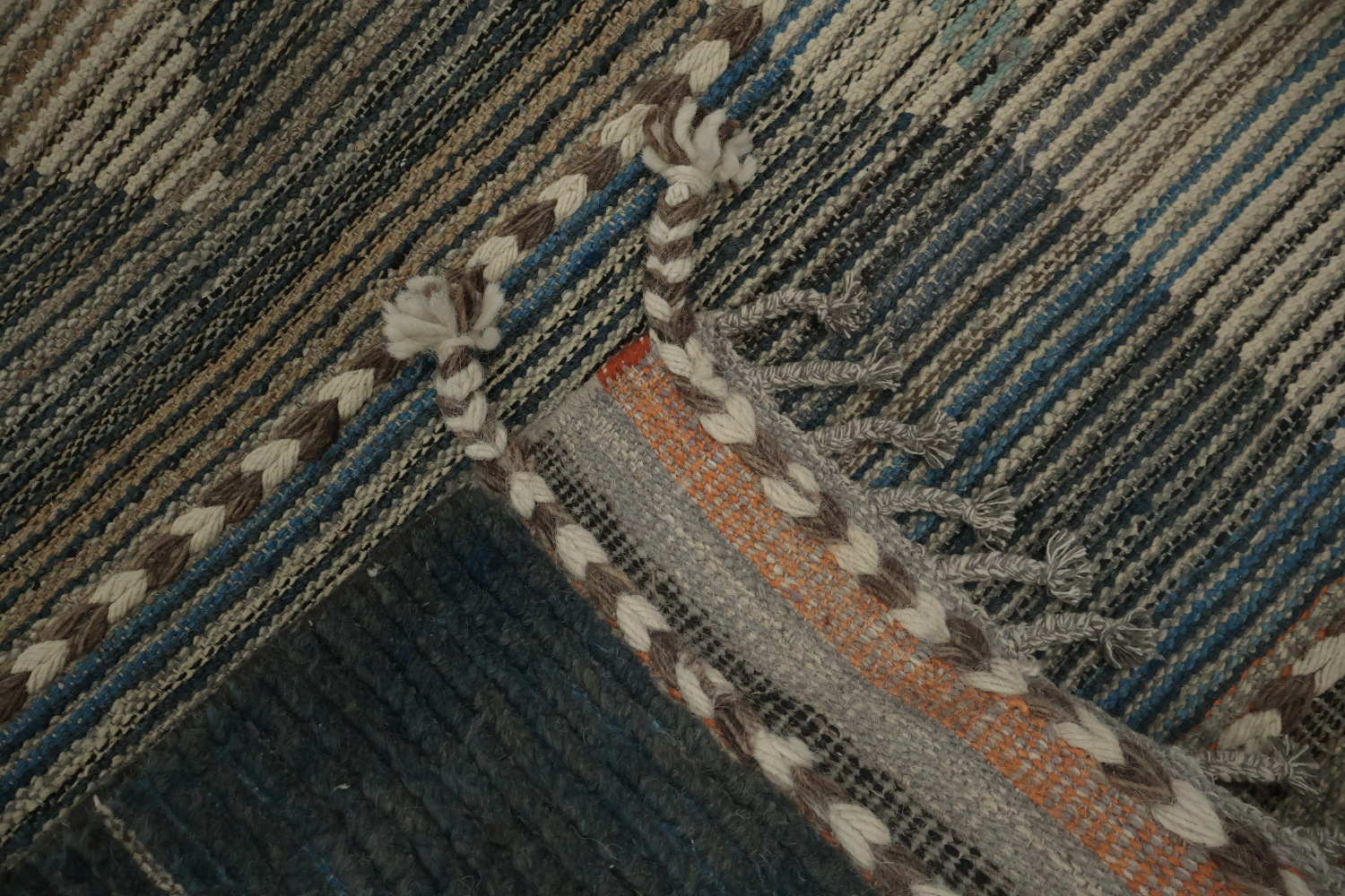 Handmade Wool Moroccan Large Abstract Rug 12x18