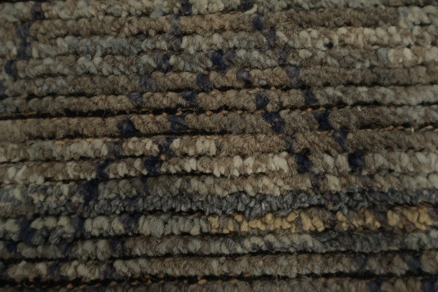 All-Over Trellis Wool Moroccan Abstract Area Rug 9x13