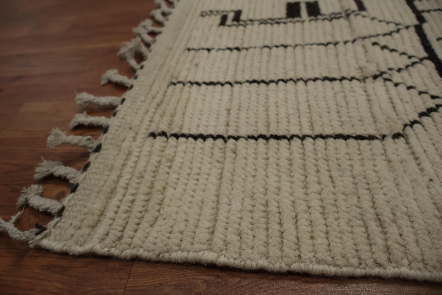 All-Over Abstract Moroccan Handmade Large Rug 10x14