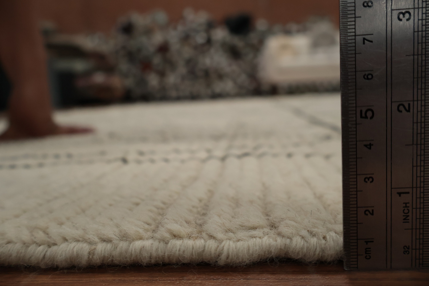 All-Over Abstract Moroccan Handmade Large Rug 10x14