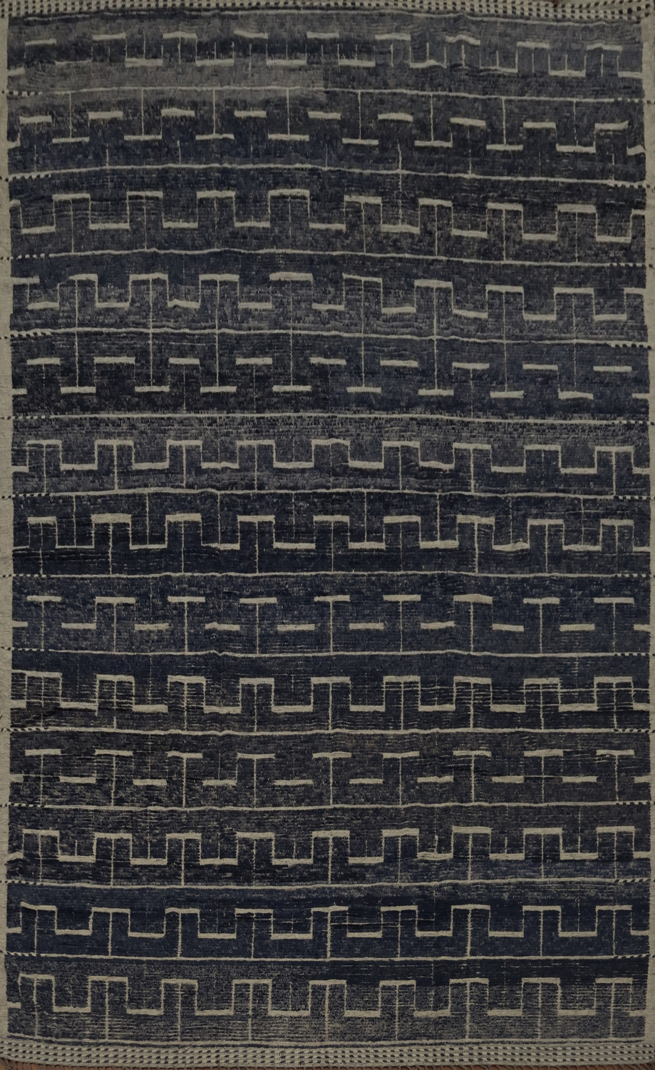 All-Over Handmade Moroccan Palace Size Rug 12x17