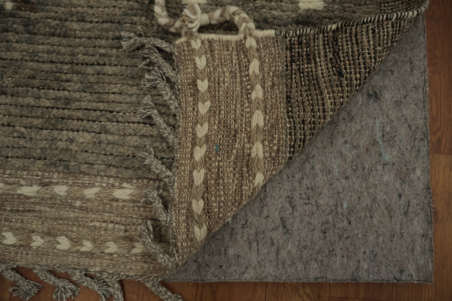 Elegant Earth Tones Abstract Moroccan Palace Size Rug 12x18