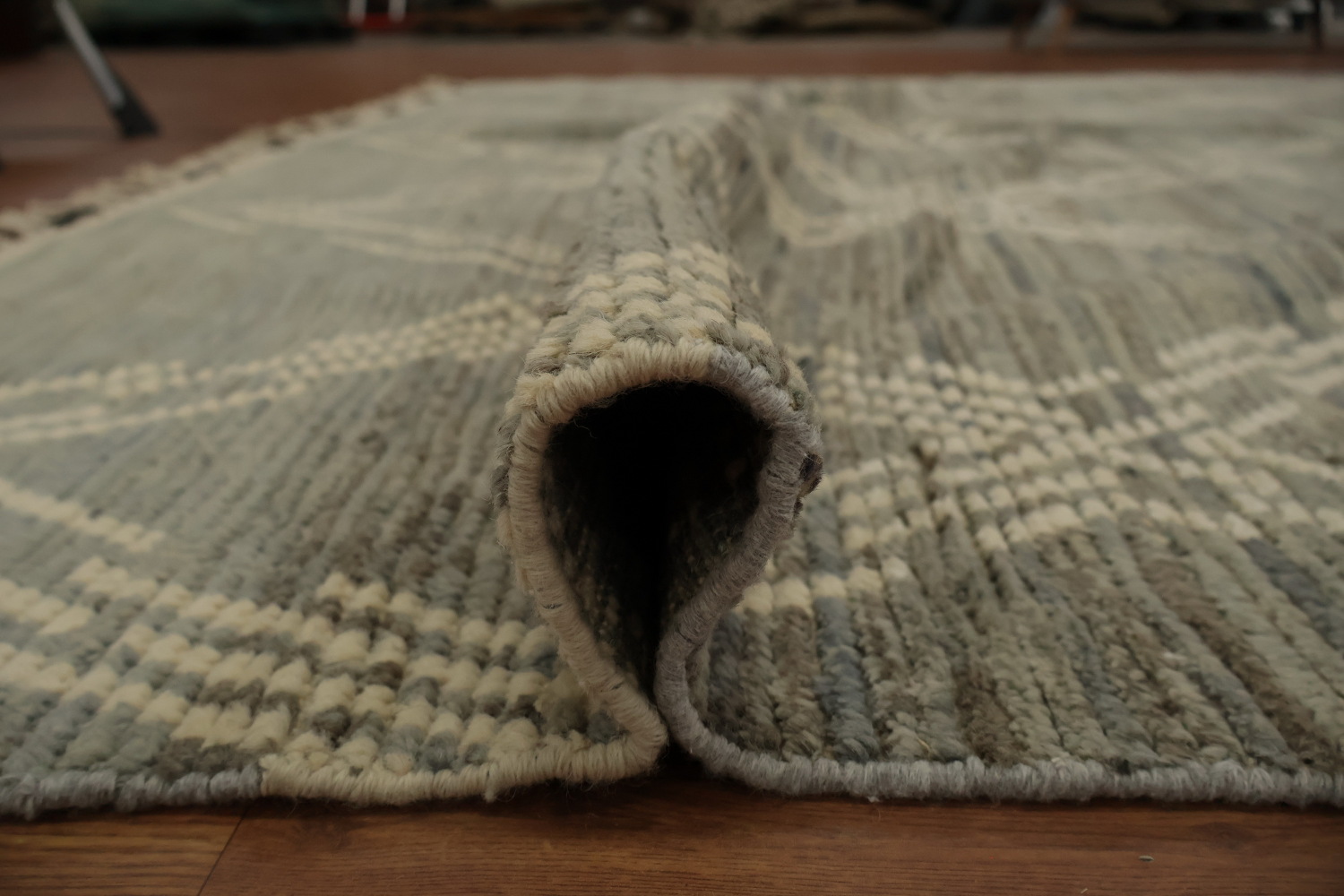 Geometric Moroccan Large Rug 10x15 in Neutral Shades for Stylish Interiors
