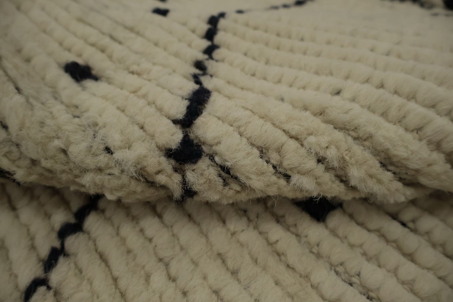 Handmade Wool Moroccan Oriental Area Rug 7x11