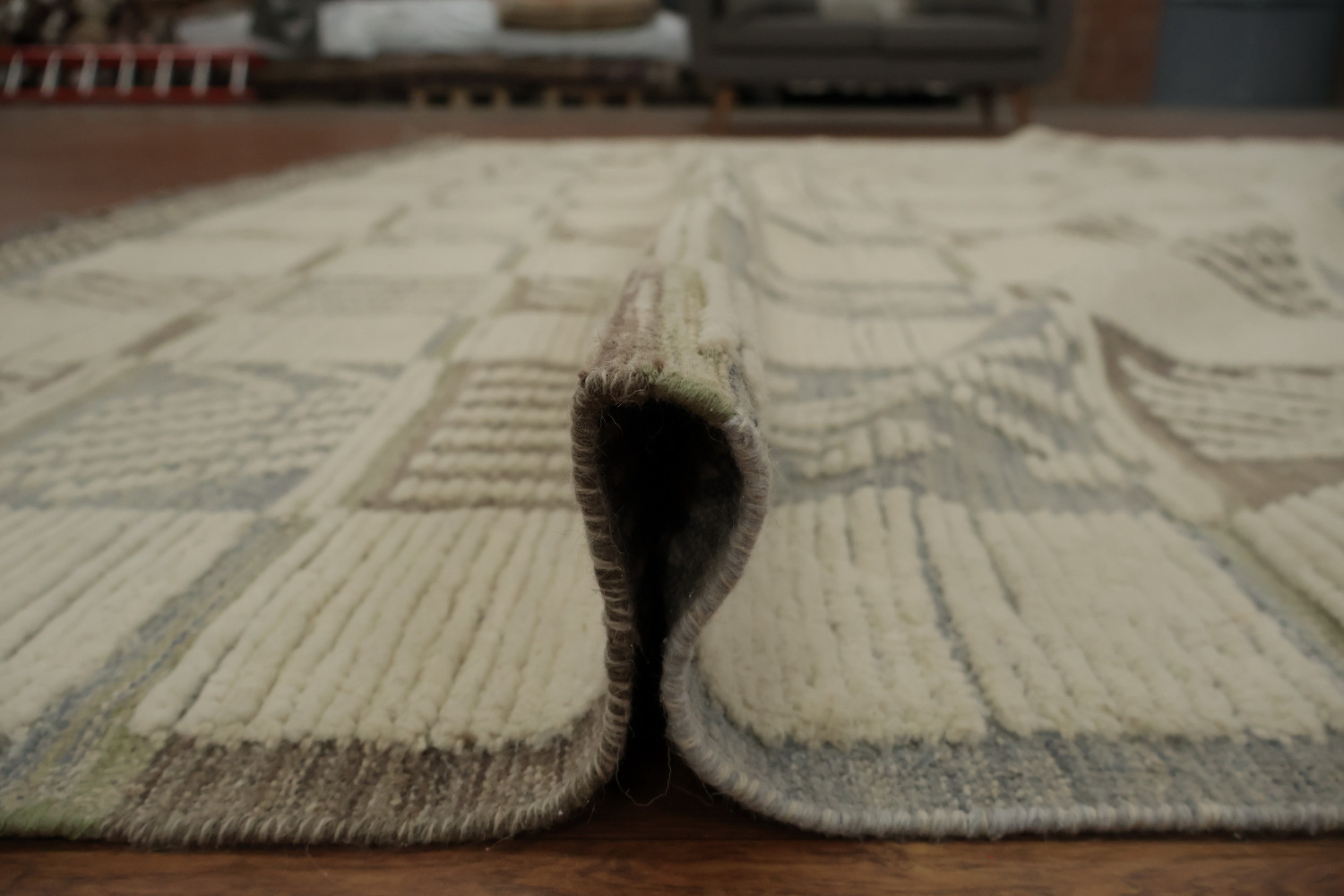 Elegant Moroccan Large Rug 12x16 with Neutral Shades for Modern Homes