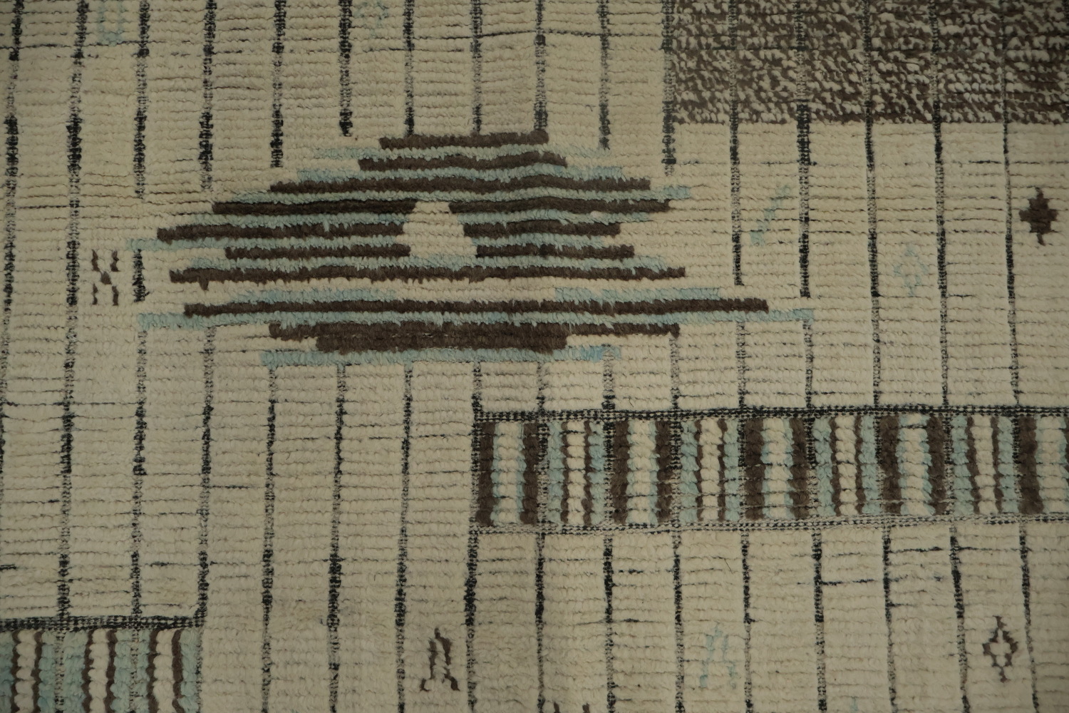 Minimalist Moroccan Large Rug 12x16 Perfect for Sophisticated Decor