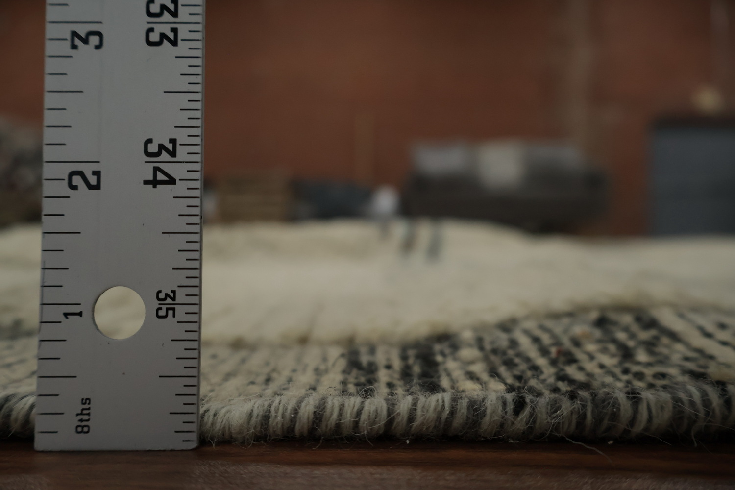 Minimalist Moroccan Large Rug 12x16 Perfect for Sophisticated Decor