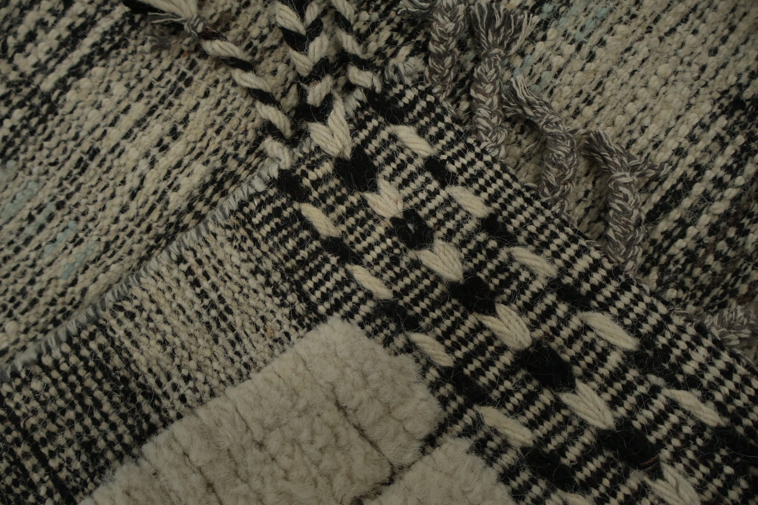 Minimalist Moroccan Large Rug 12x16 Perfect for Sophisticated Decor