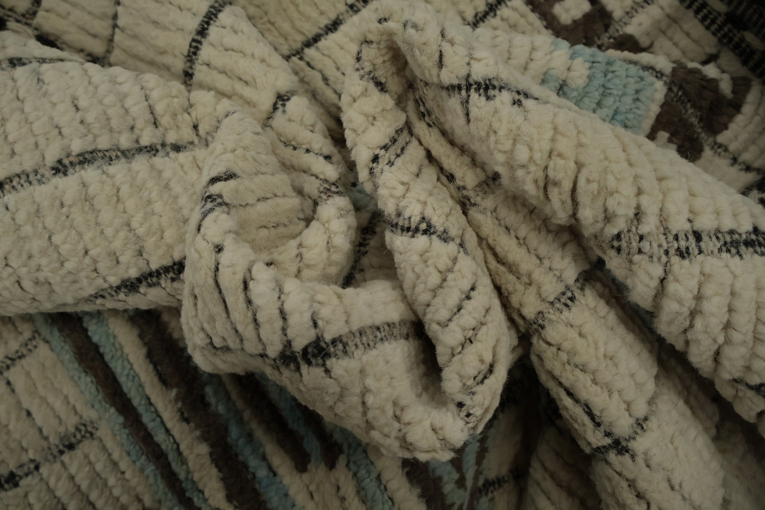 Minimalist Moroccan Large Rug 12x16 Perfect for Sophisticated Decor