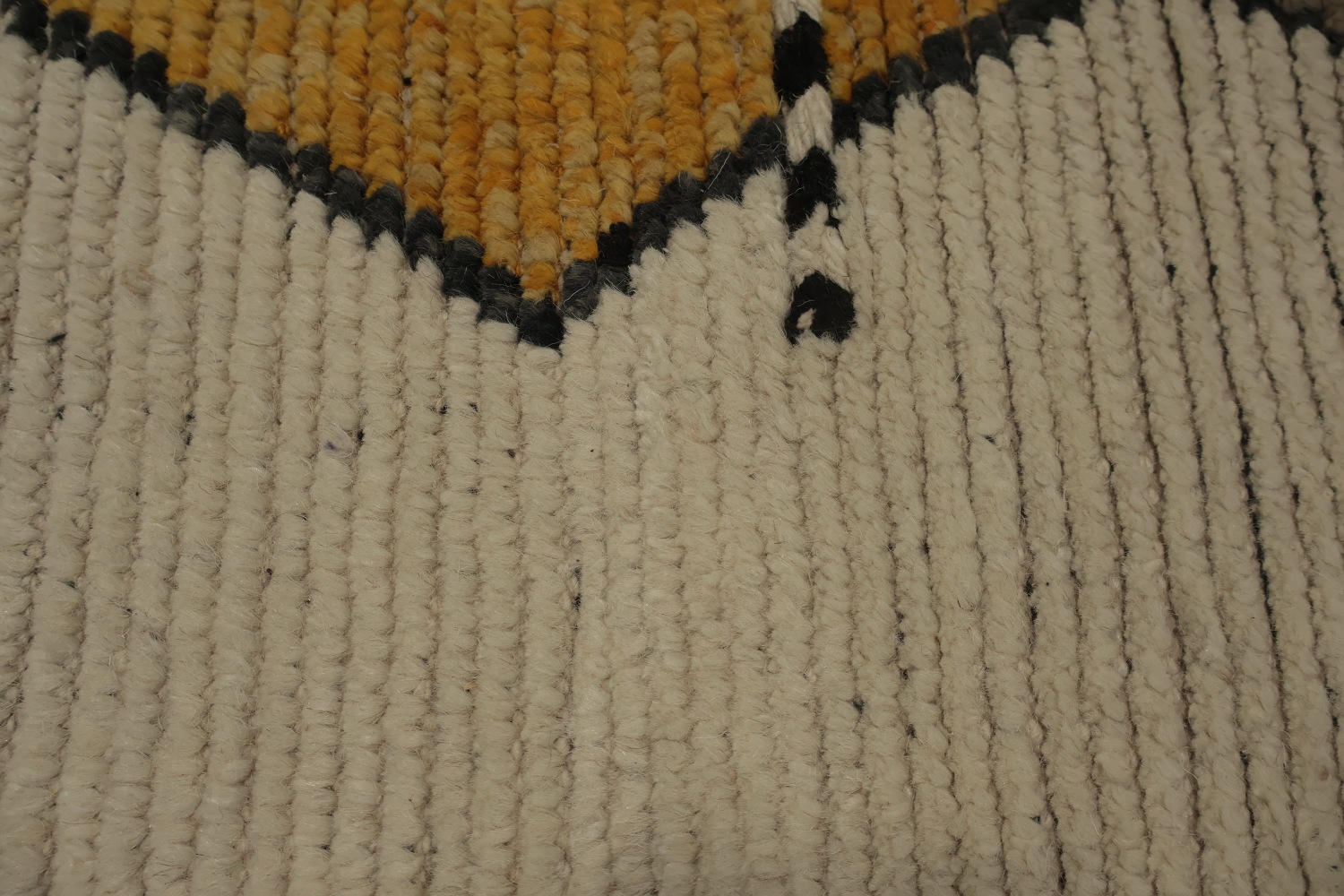Tribal-Inspired Moroccan Area Rug 7x11 with Bold Diamond Motifs