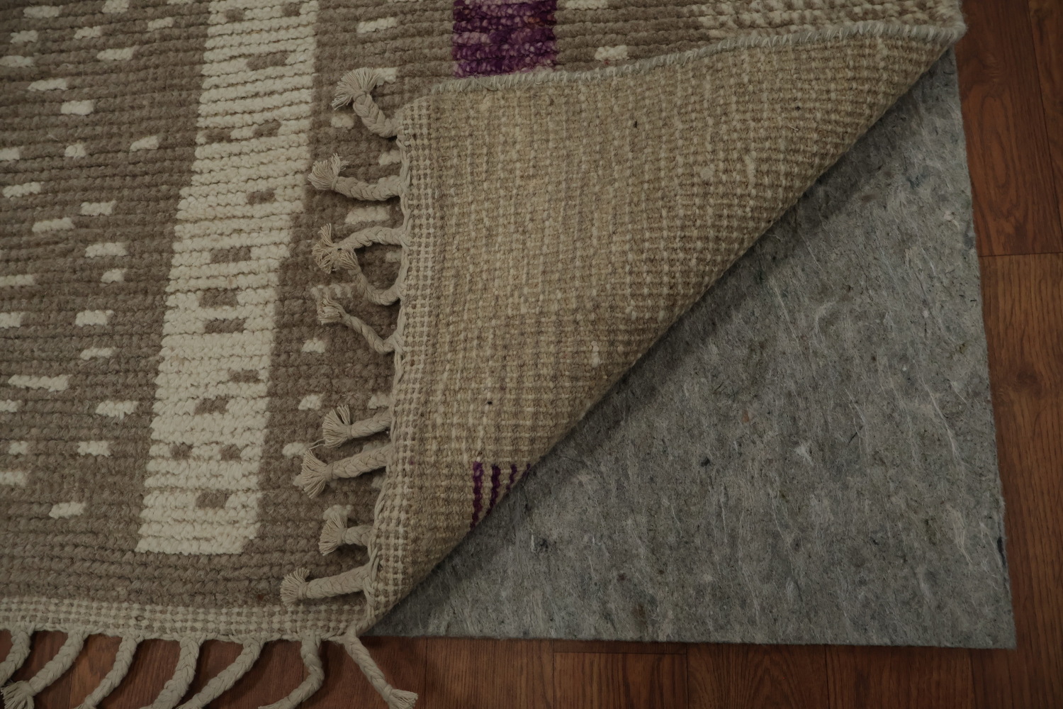 Artistic Linear Moroccan Large Rug 10x14 in Calming Earth Tones