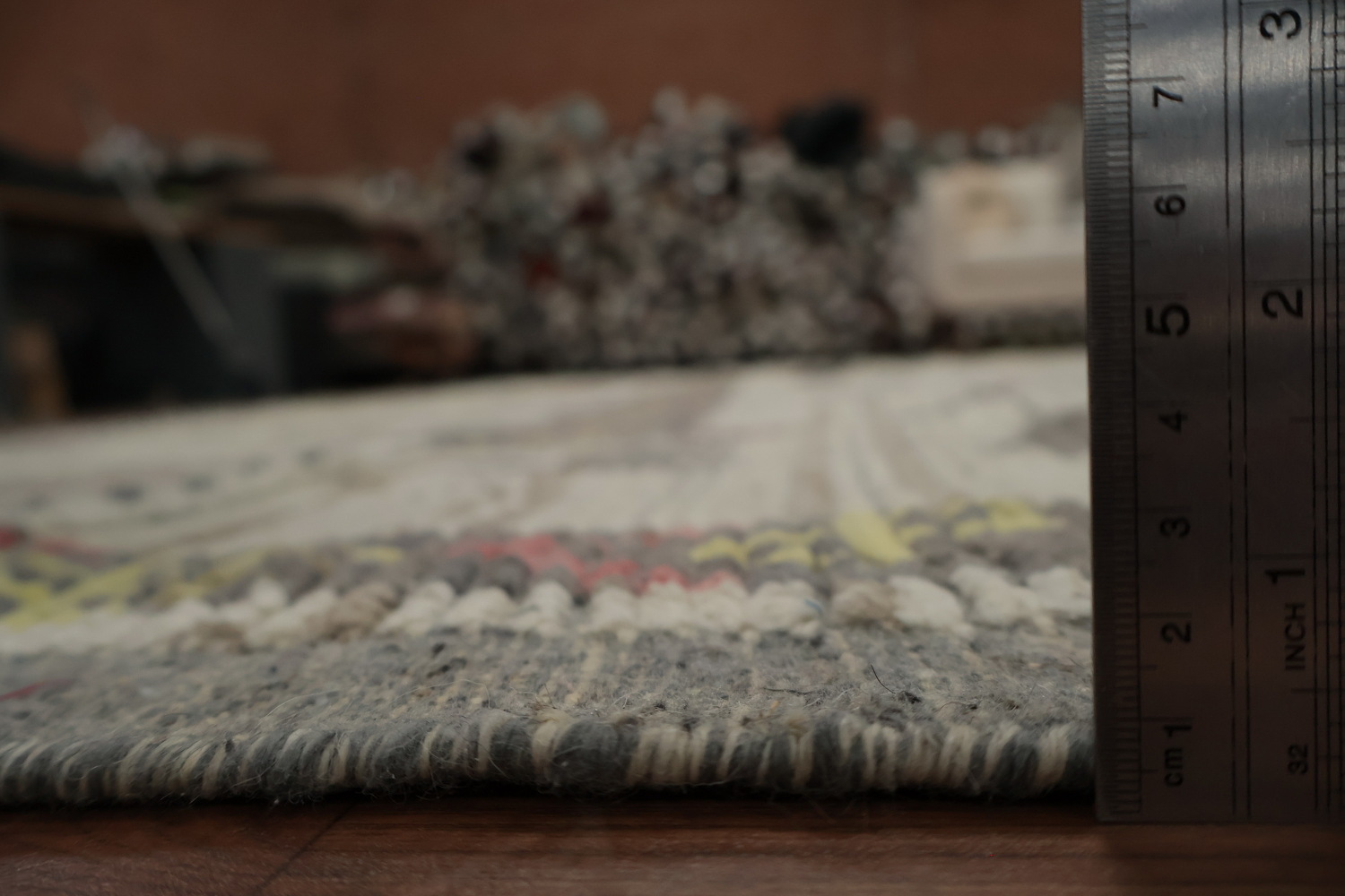 Geometric Wool Moroccan Wool Large Rug 10x15