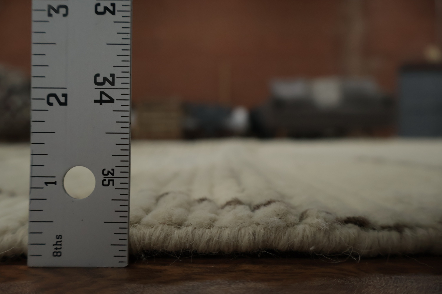 Neutral Moroccan Large Rug 10x15 Featuring Delicate Diamond Accents