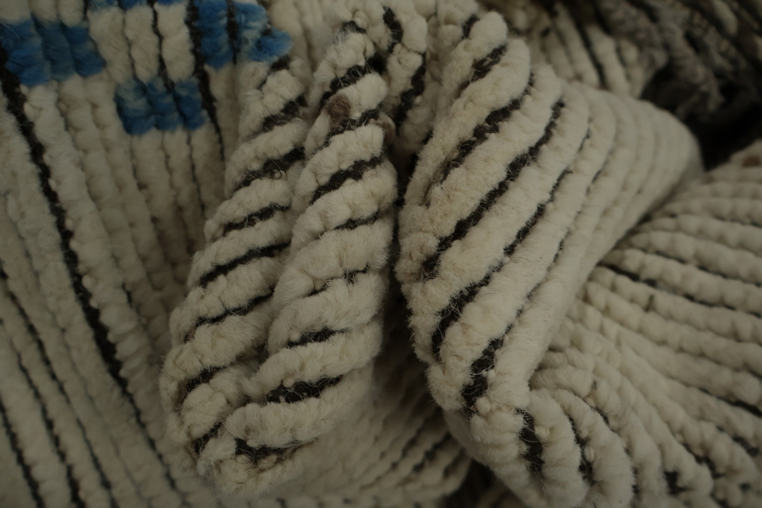Neutral Moroccan Large Rug 10x15 Featuring Delicate Diamond Accents