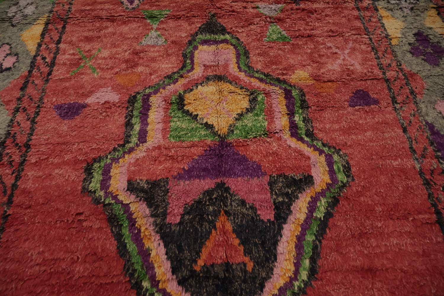 Handmade Plush Moroccan Oriental Area Rug 8x11