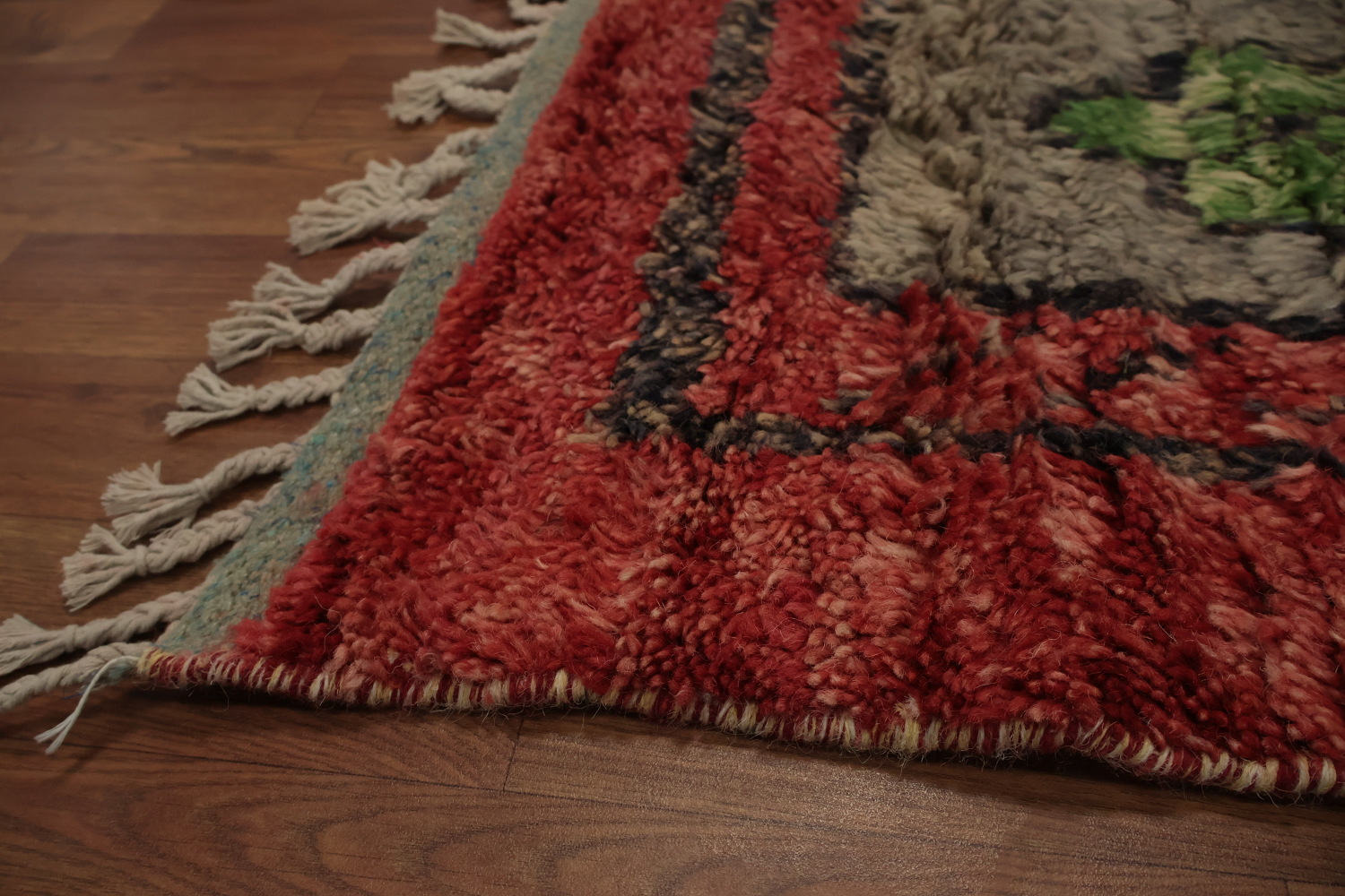 Handmade Plush Moroccan Oriental Area Rug 8x11
