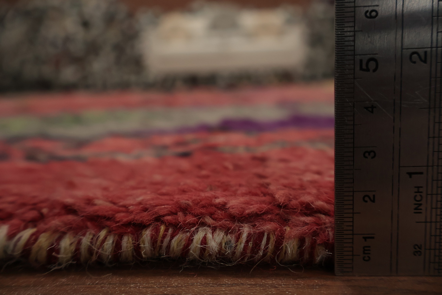 Handmade Plush Moroccan Oriental Area Rug 8x11