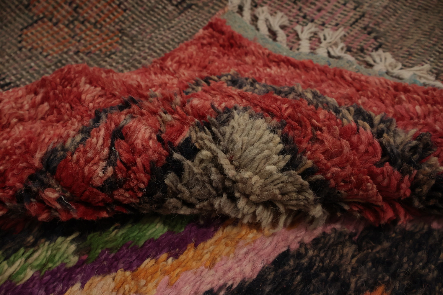 Handmade Plush Moroccan Oriental Area Rug 8x11