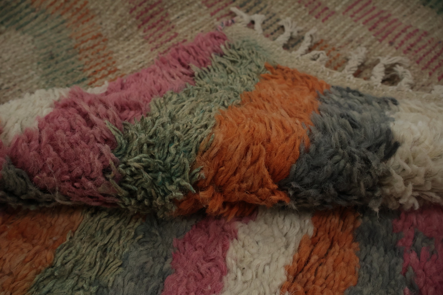 All-Over Moroccan Abstract Area Rug 6x10