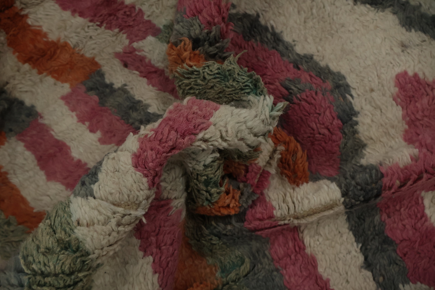 All-Over Moroccan Abstract Area Rug 6x10