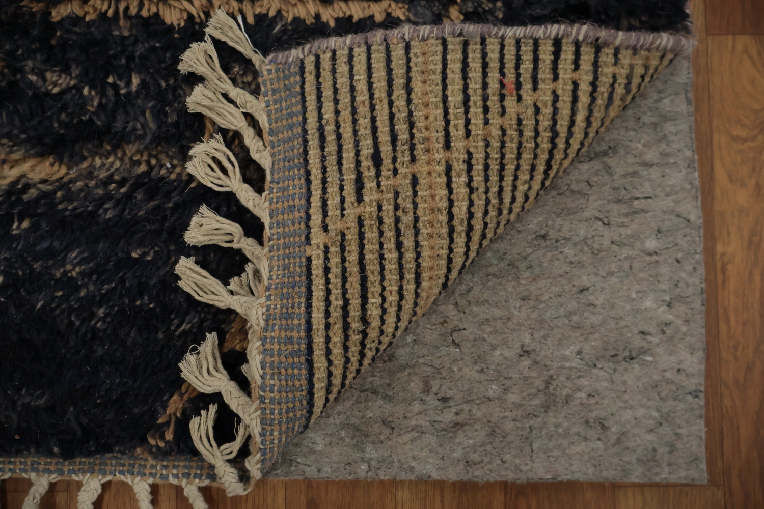 Handmade Plush Moroccan Wool Large Rug 12x16