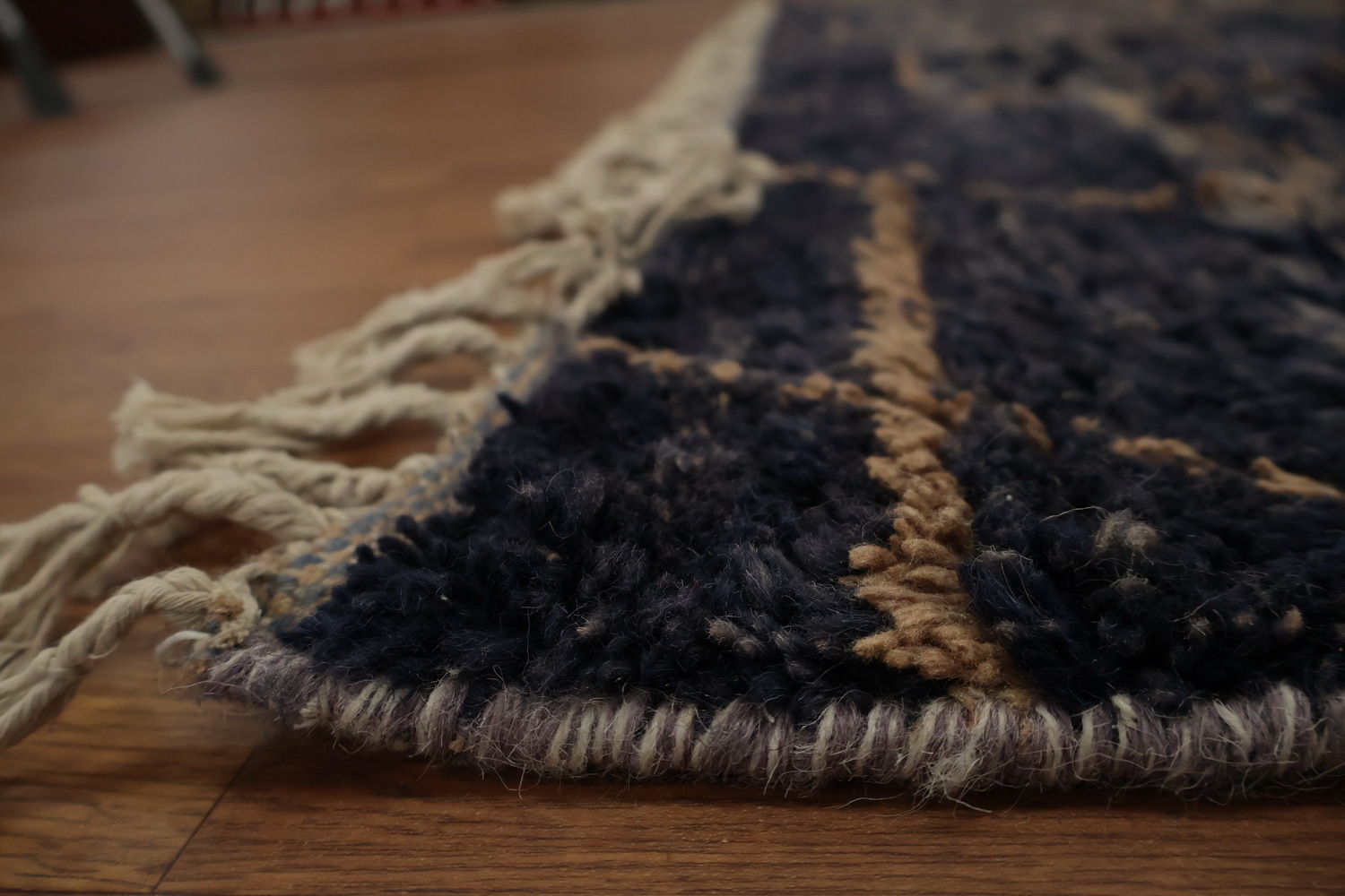 Handmade Plush Moroccan Wool Large Rug 12x16