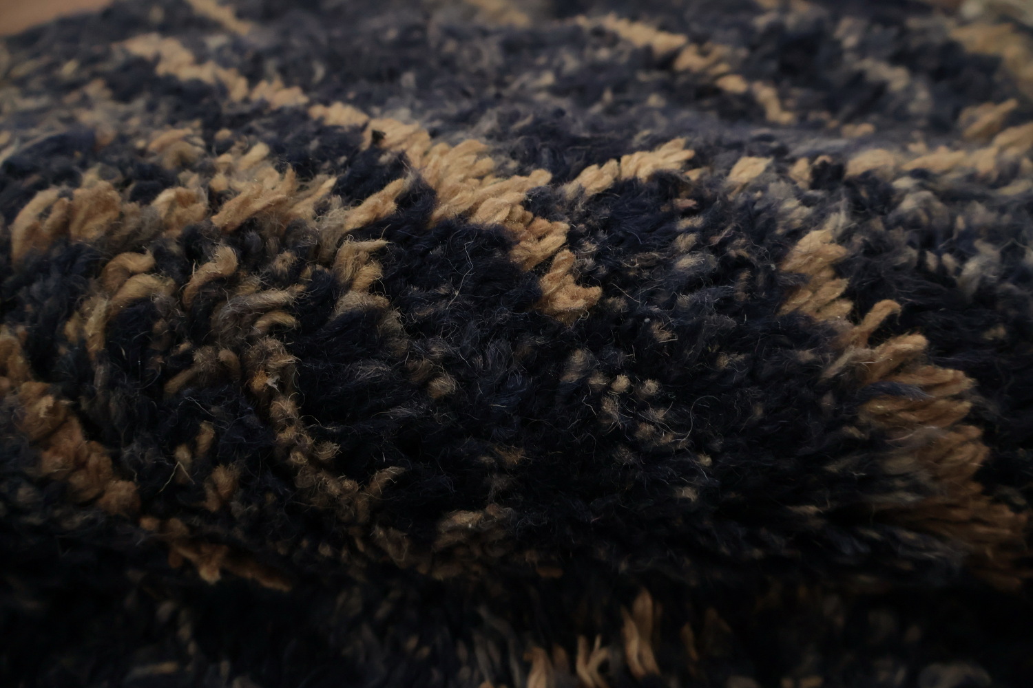Handmade Plush Moroccan Wool Large Rug 12x16