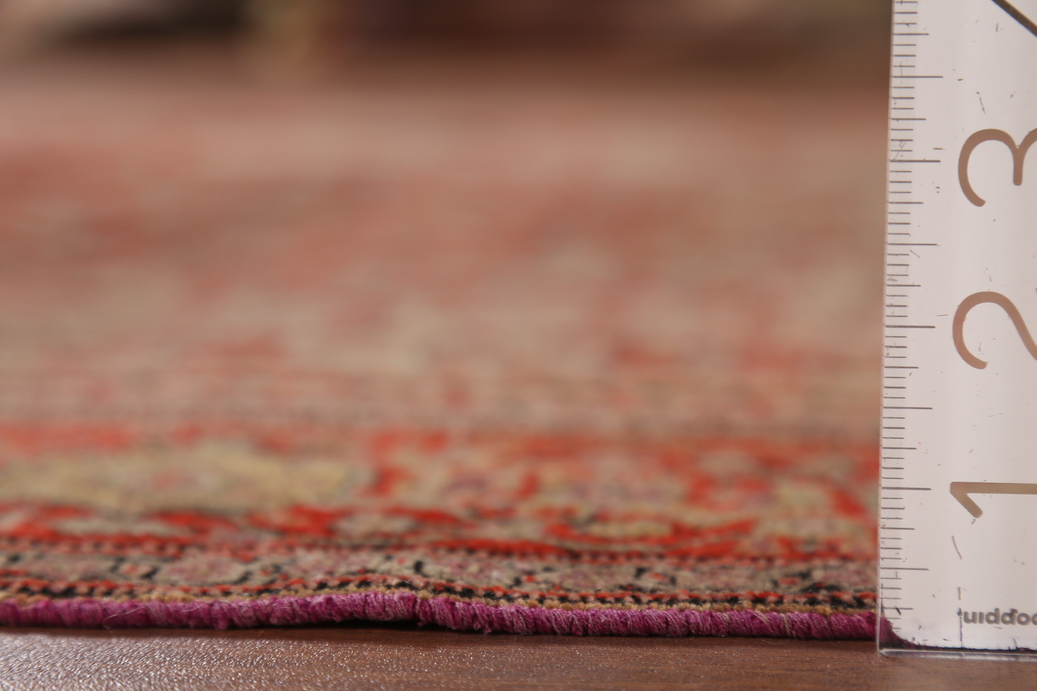 Pre-1900 Vegetable Dye Senneh Haftrang Masterpiece Persian Rug 4x6